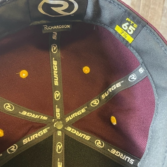 Oakland A's Low Profile Richardson Fitted Baseball Hat - Picture 8 of 8